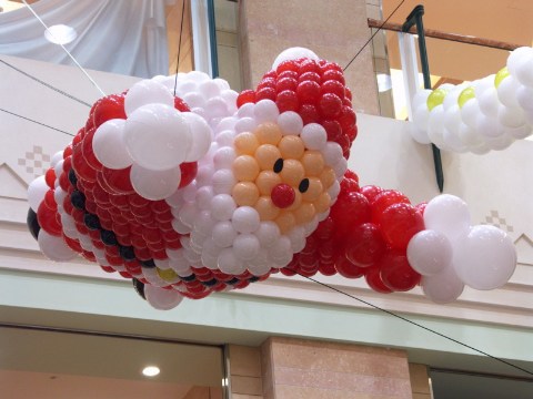 サンタが飛んできた 2004/12/18-1