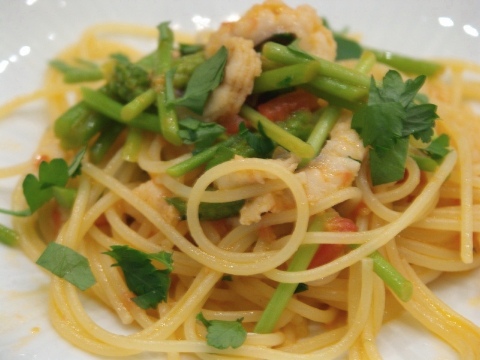 ハモのスパゲティ 2005/05/18-1